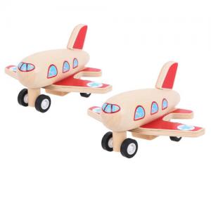 Singolo Aereo in Legno