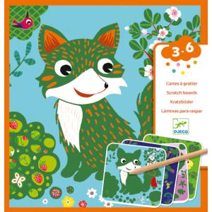 Carte da Grattare - Animali di Campagna
