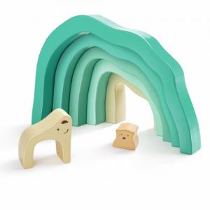 Orso Polare Artico: Blocchi Impilabili