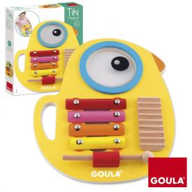 Gioco musicale in legno 3 in 1 goula