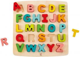 Puzzle alfabeto in legno