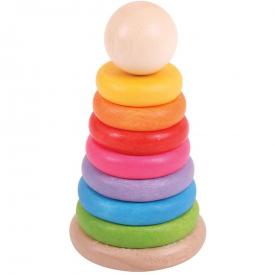 Piramide arcobaleno impilabile