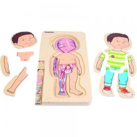 Puzzle 5 in 1 - Bambino