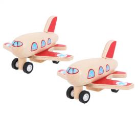 Singolo Aereo in Legno