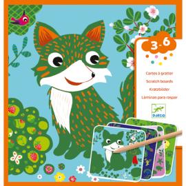 Carte da Grattare - Animali di Campagna