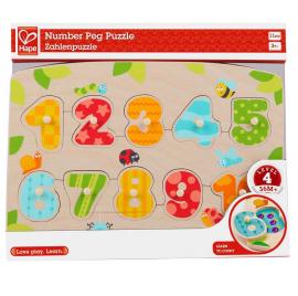 Puzzle numeri con pomelli